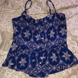 Strapped summer tank❣️